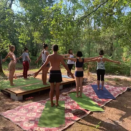 La Kahute - Tente Tipi Au Coeur De La Foret Campeggio