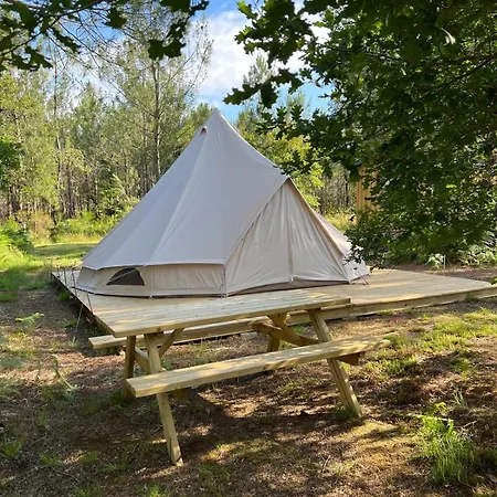 La Kahute - Tente Tipi Au Coeur De La Foret Campeggio Carcans