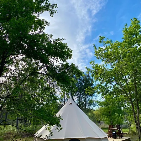 La Kahute - Tente Tipi Au Coeur De La Foret キャンプ場 *